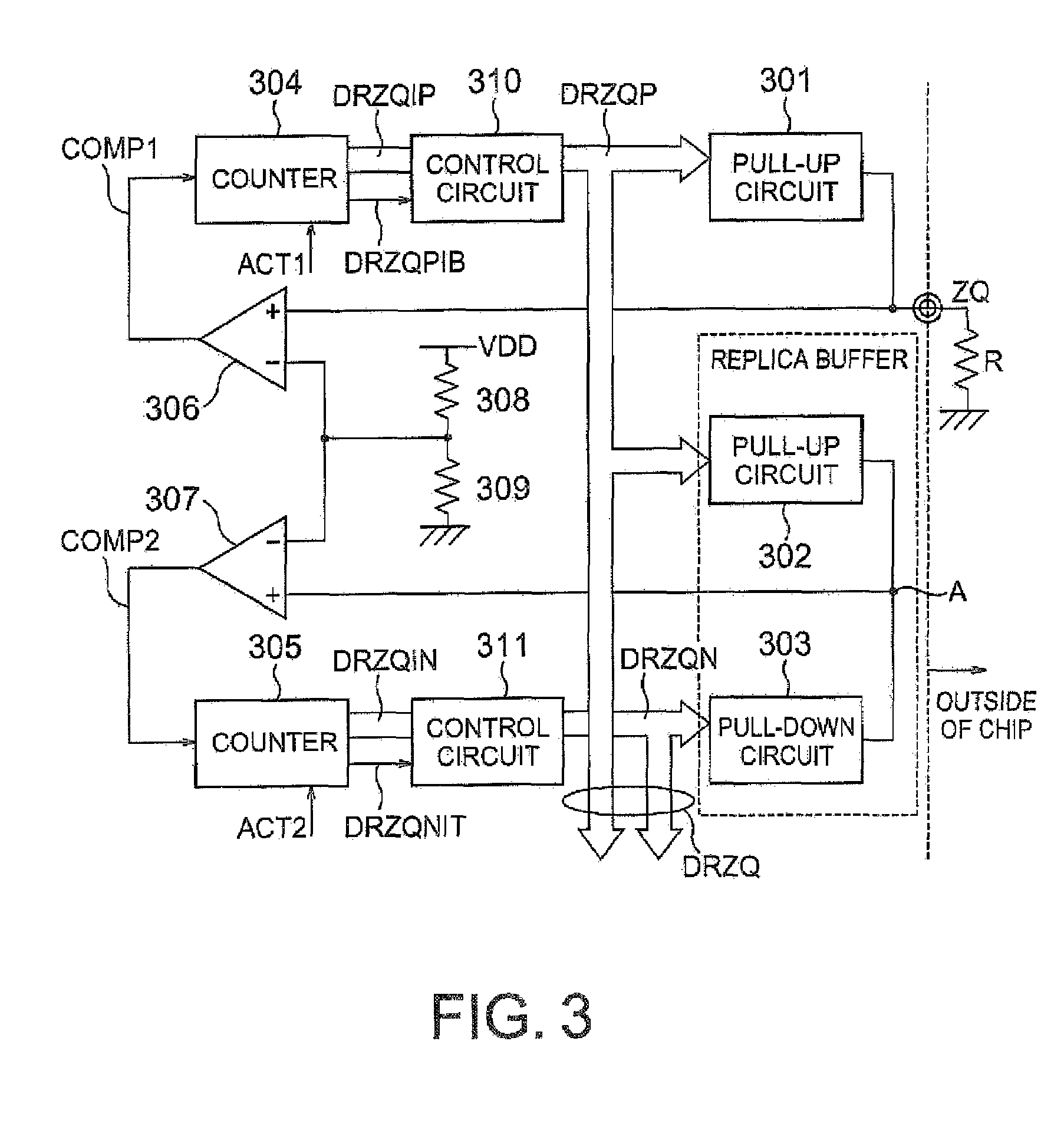 Calibration circuit and semiconductor device incorporating the same