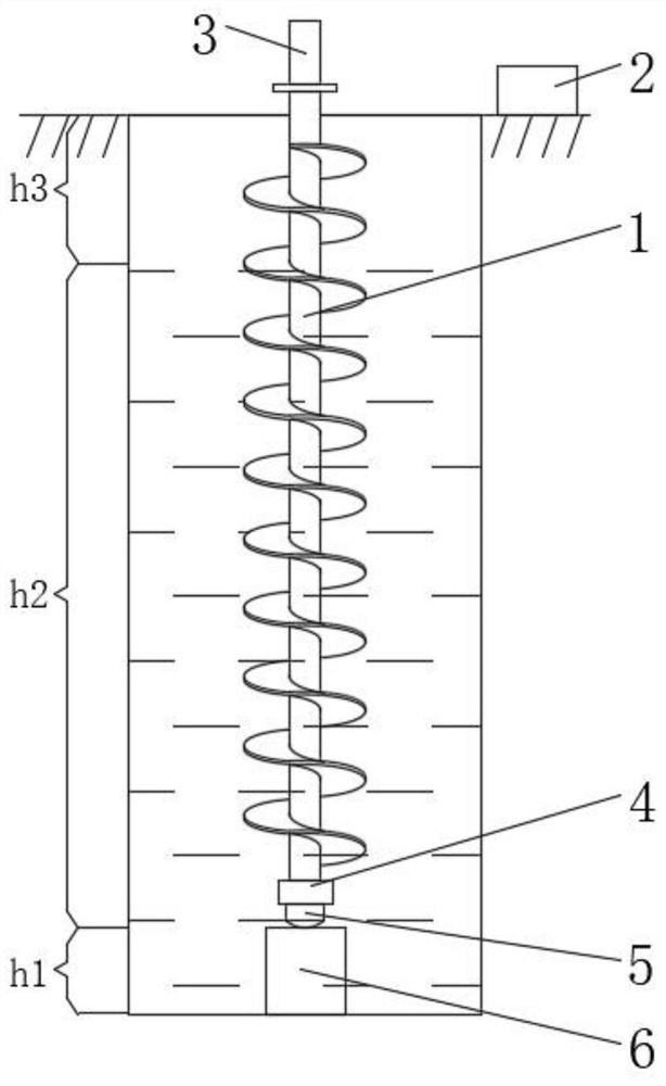 Method and device for measuring borehole depth by water level