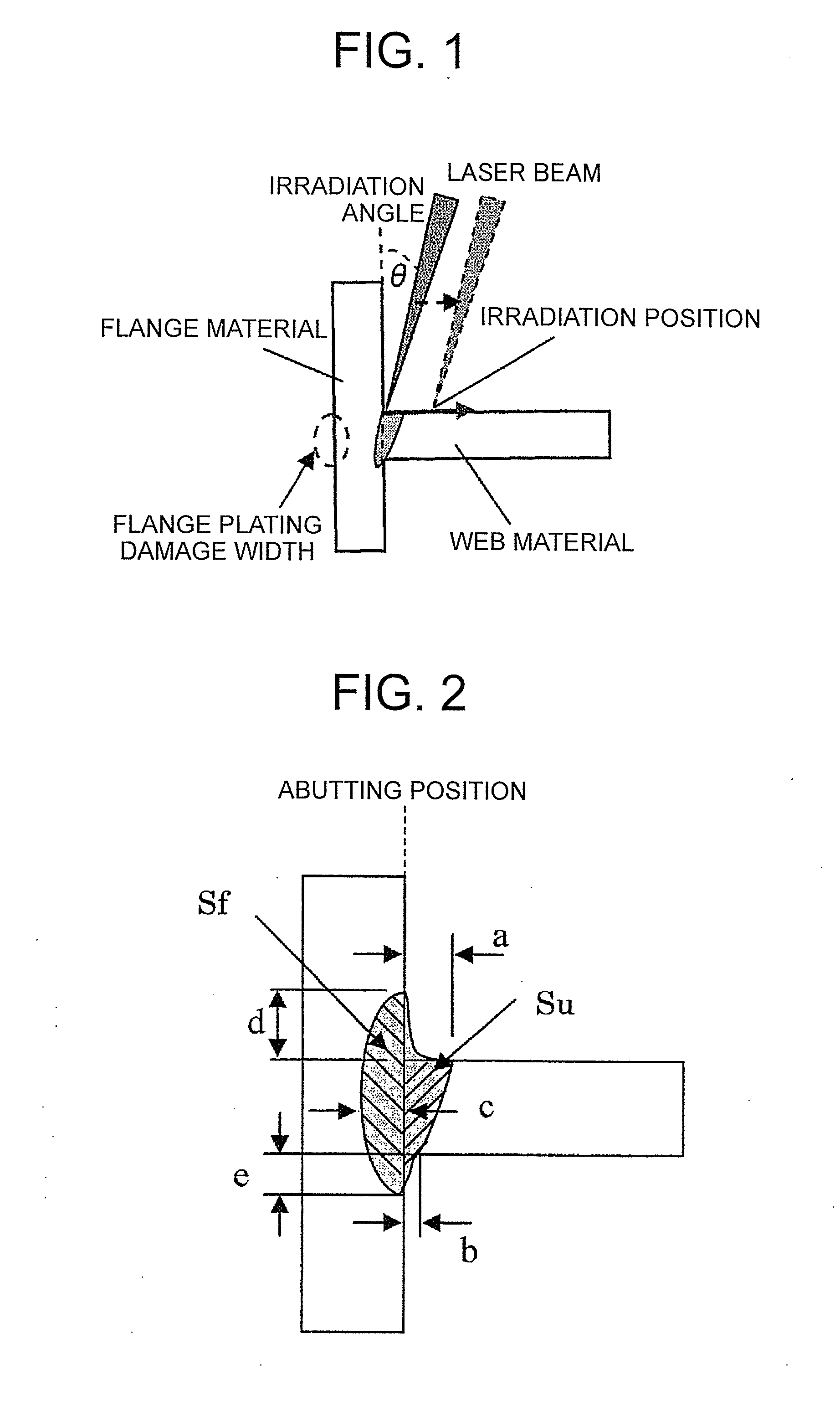 Laser welded shaped steel