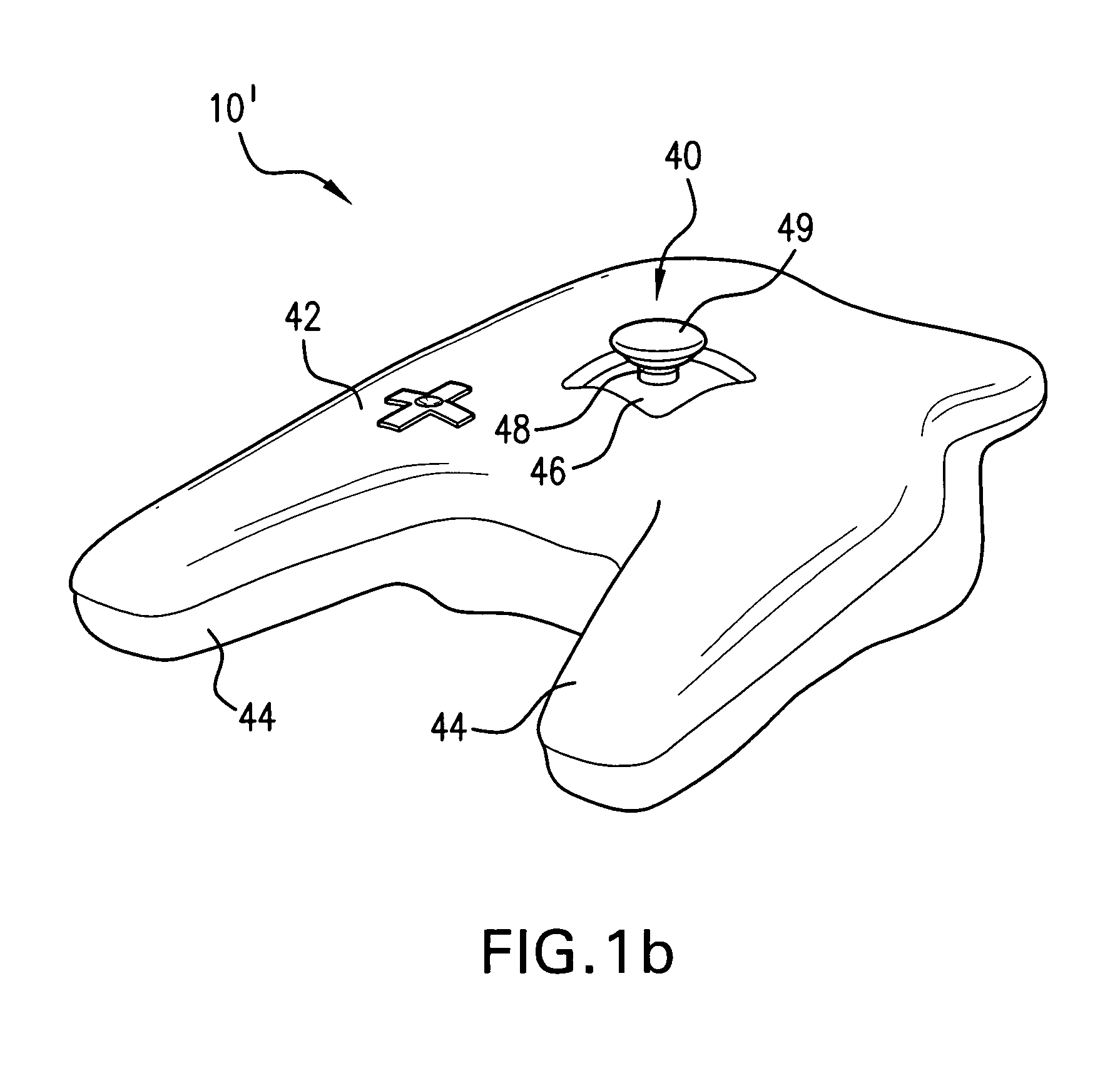 Force feedback device including single-phase, fixed-coil actuators