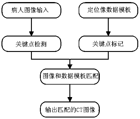 Rapid CT scanning method and system based on virtual stereotaxic image