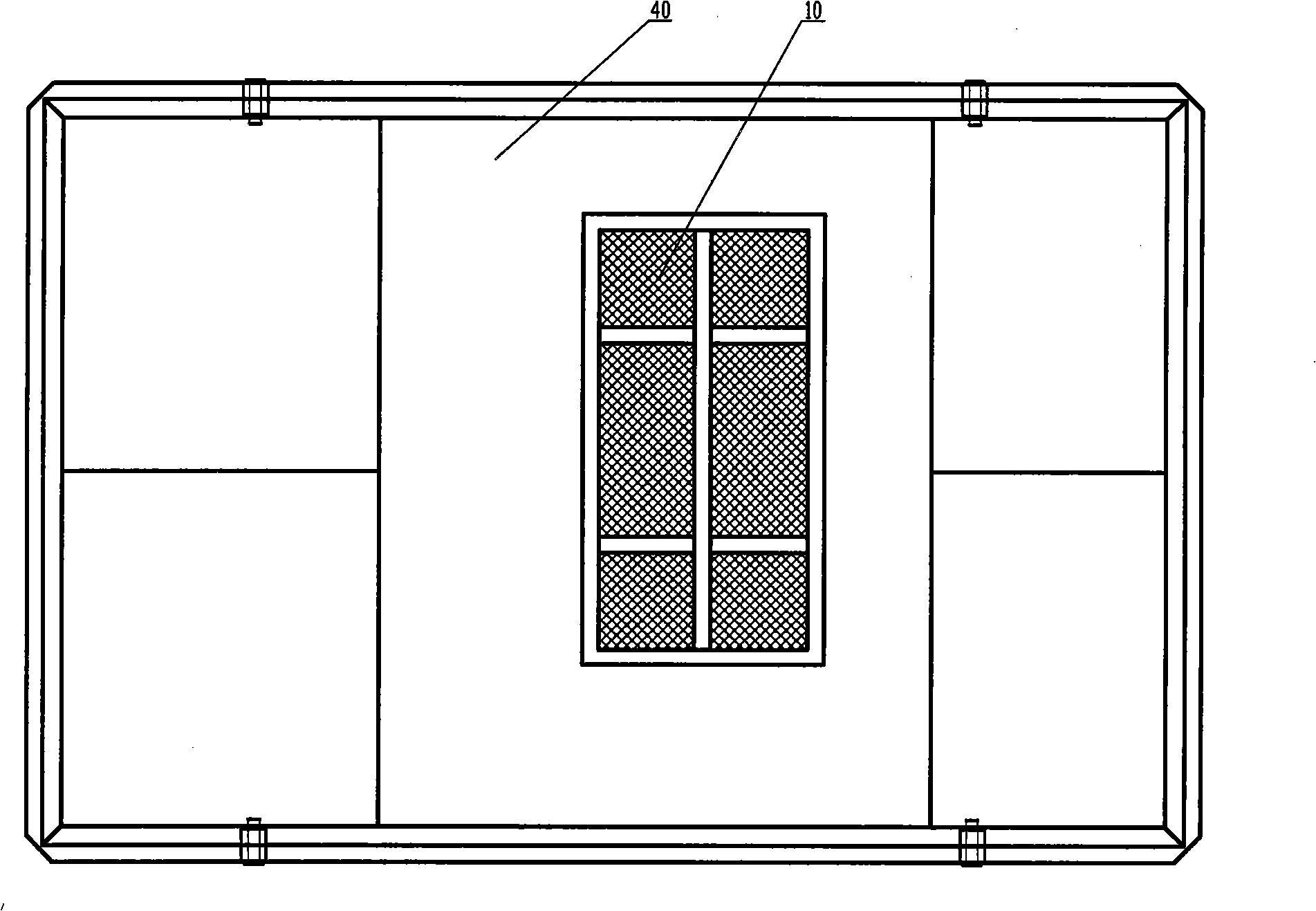 Computer-aided design method for premounting transformer substation air vent