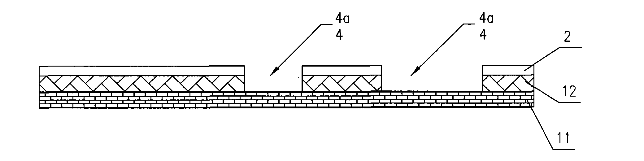 Euphotic visible anti-counterfeiting label, process method thereof and special imprint device