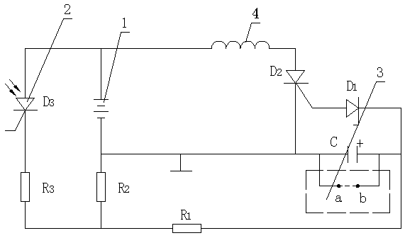 Detonating tube electronic delay detonator and method for detonating detonator under double control of light and shock waves