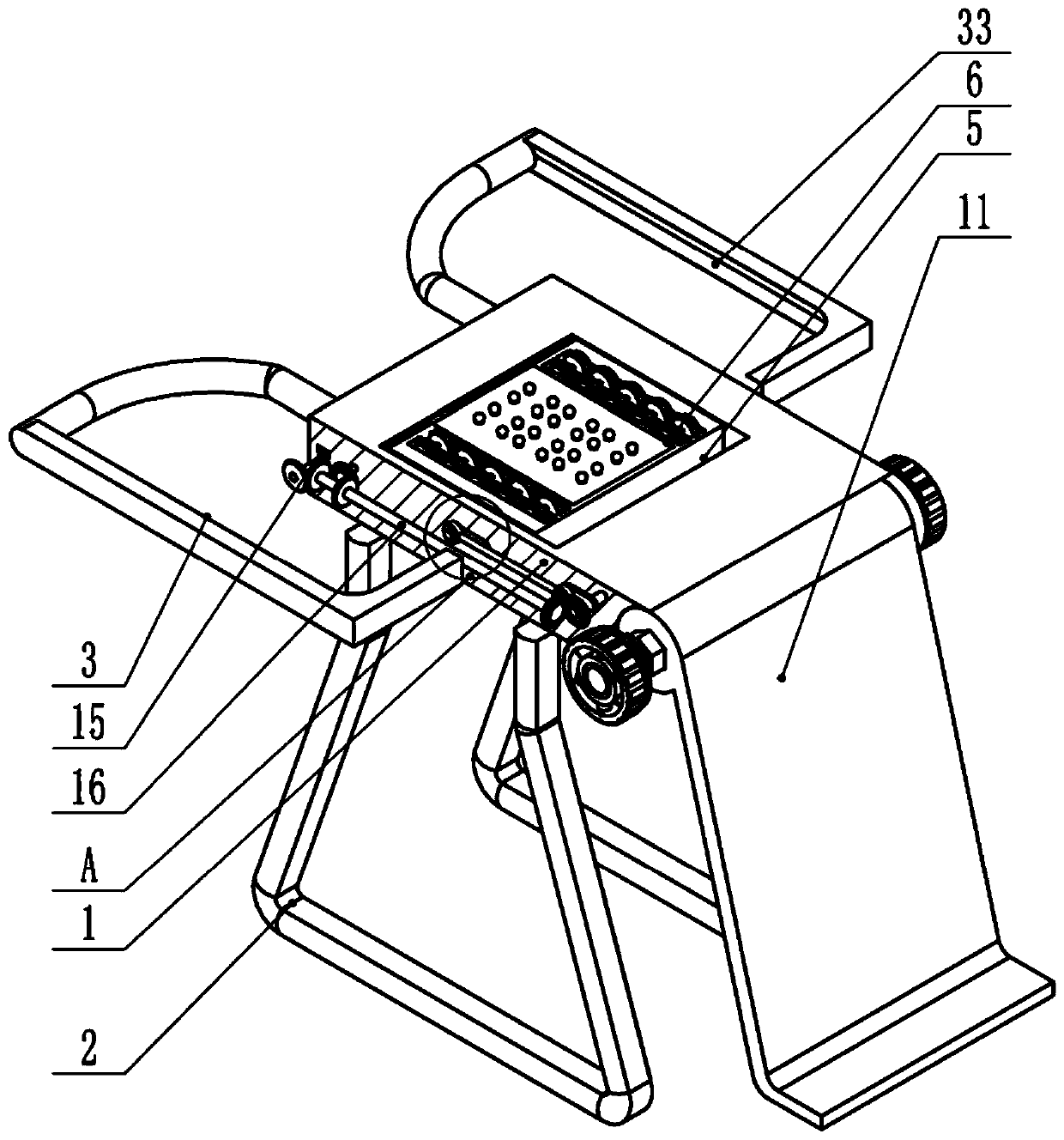 Internal medicine nursing exercise device