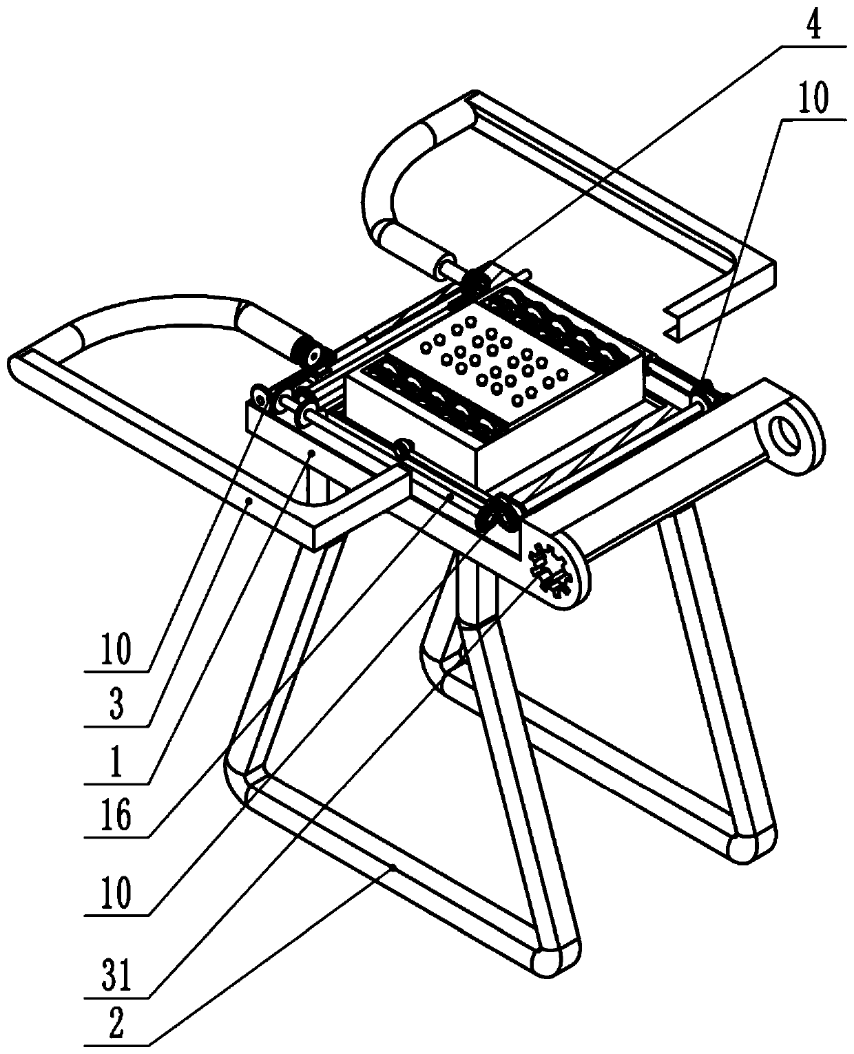 Internal medicine nursing exercise device