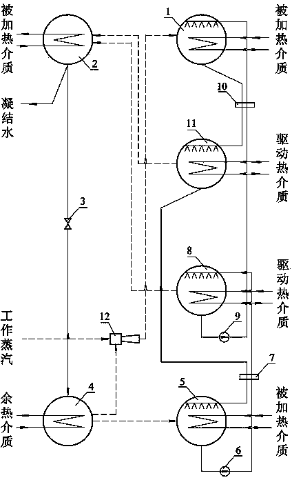 Double-regeneration heat pump cycle