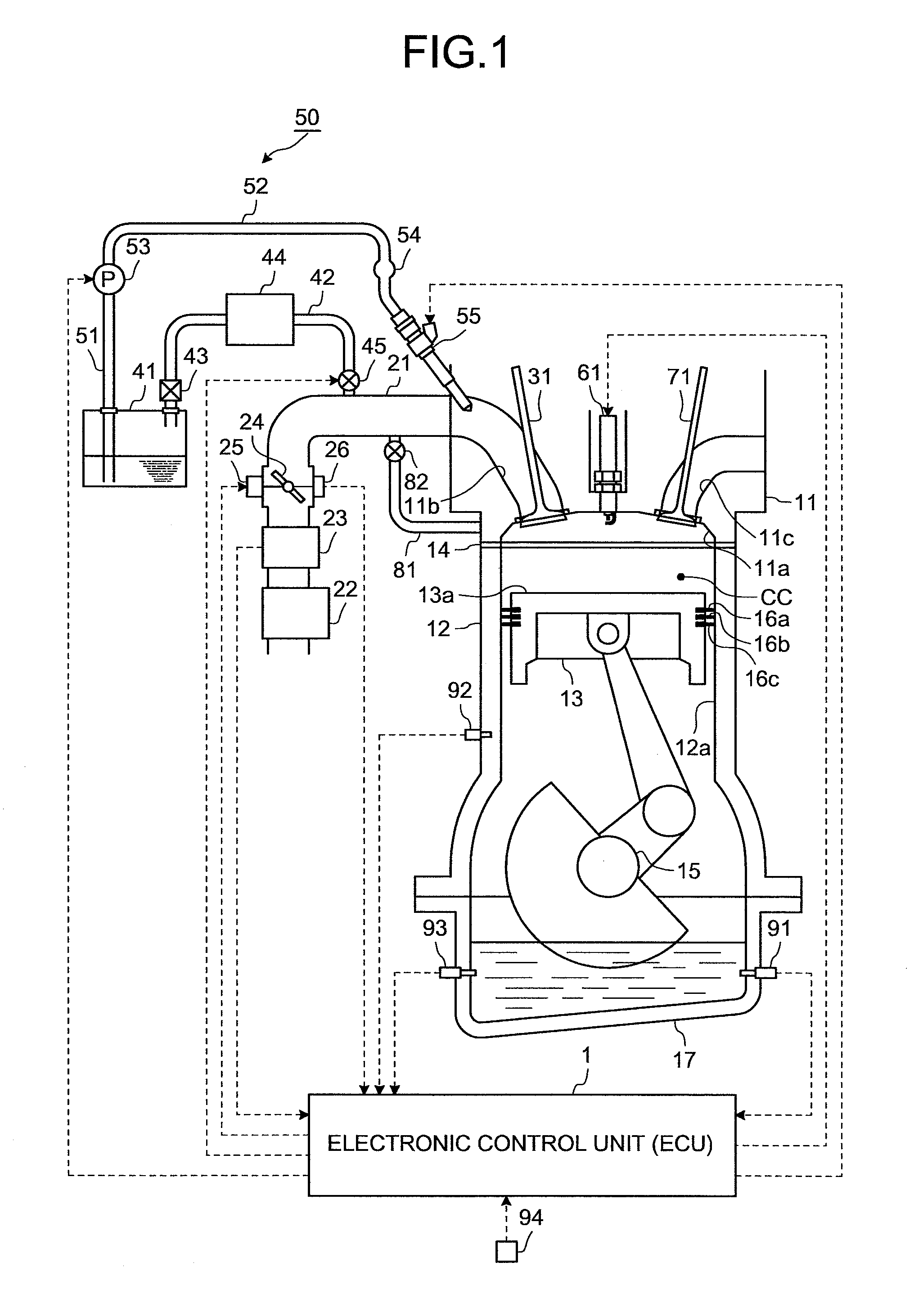 Multifuel internal combustion engine