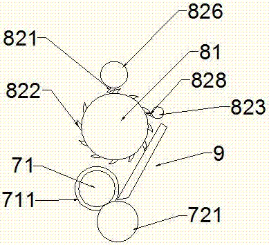 A cutting mechanism of waste wire automatic dismantling equipment