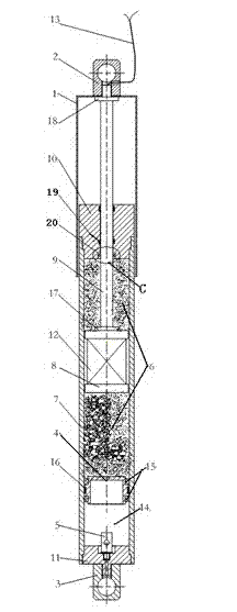 Magnetorheological damper for automotive suspension