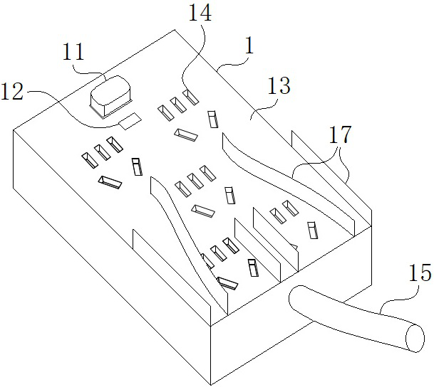 Patch board convenient for wire arrangement