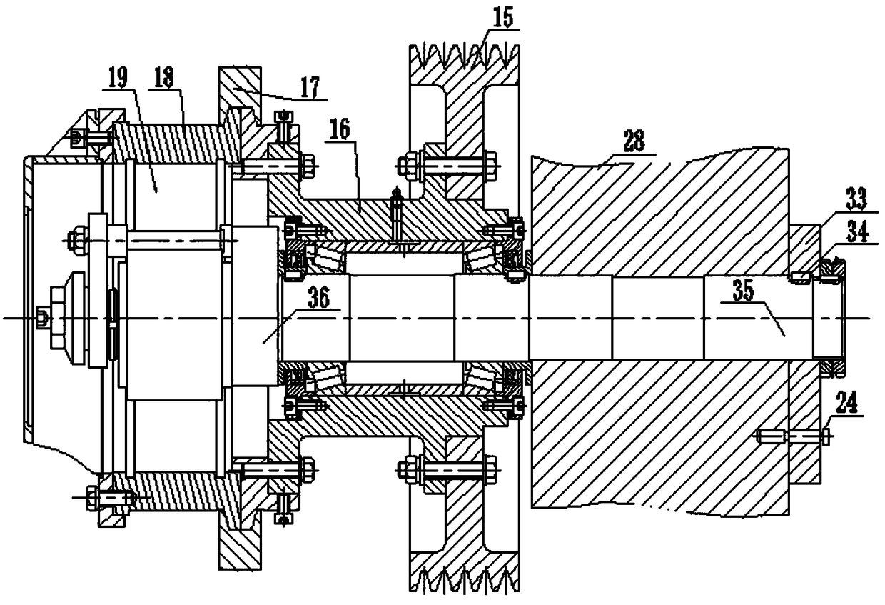 Feeding modulator and horizontal type circular mould straw granulator provided with feeding modulator