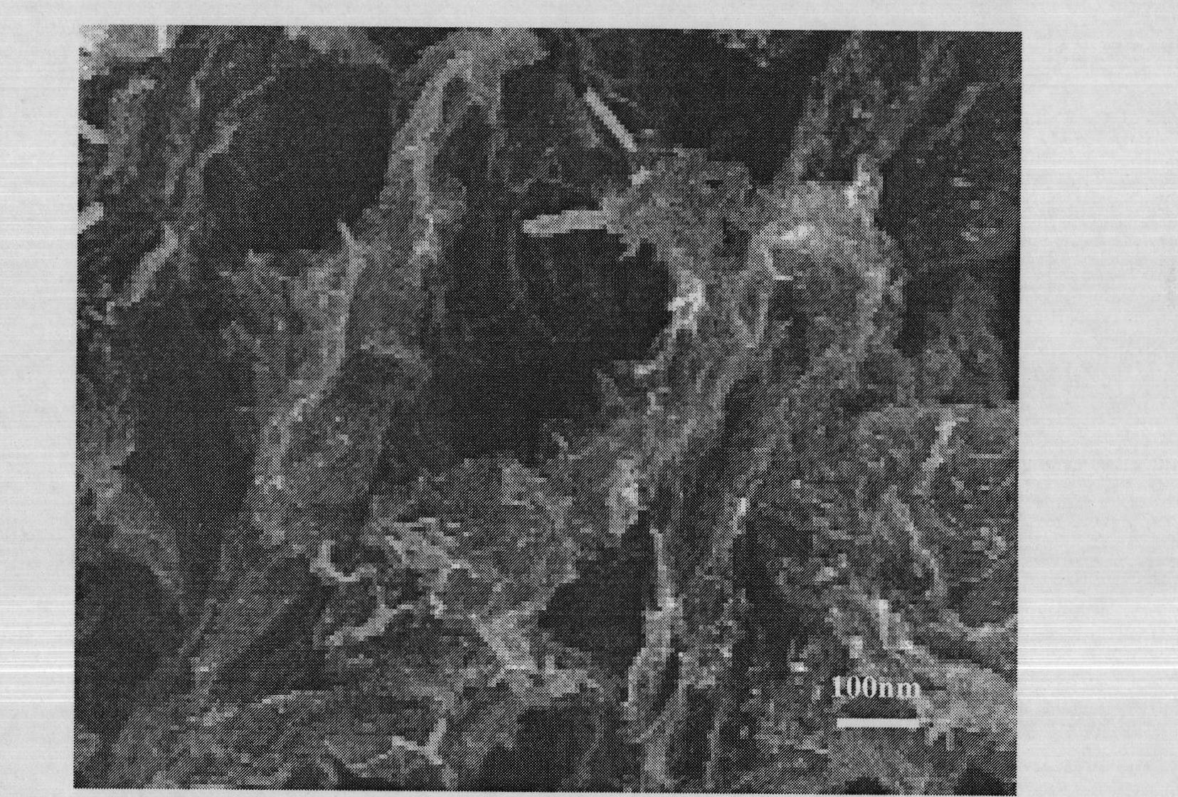 Preparation method of large-area and continuous graphen/zinc oxide composite structure