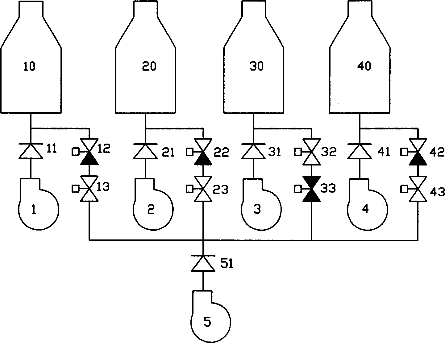 Slag-back prevention and parallel aeration process for blast furnace