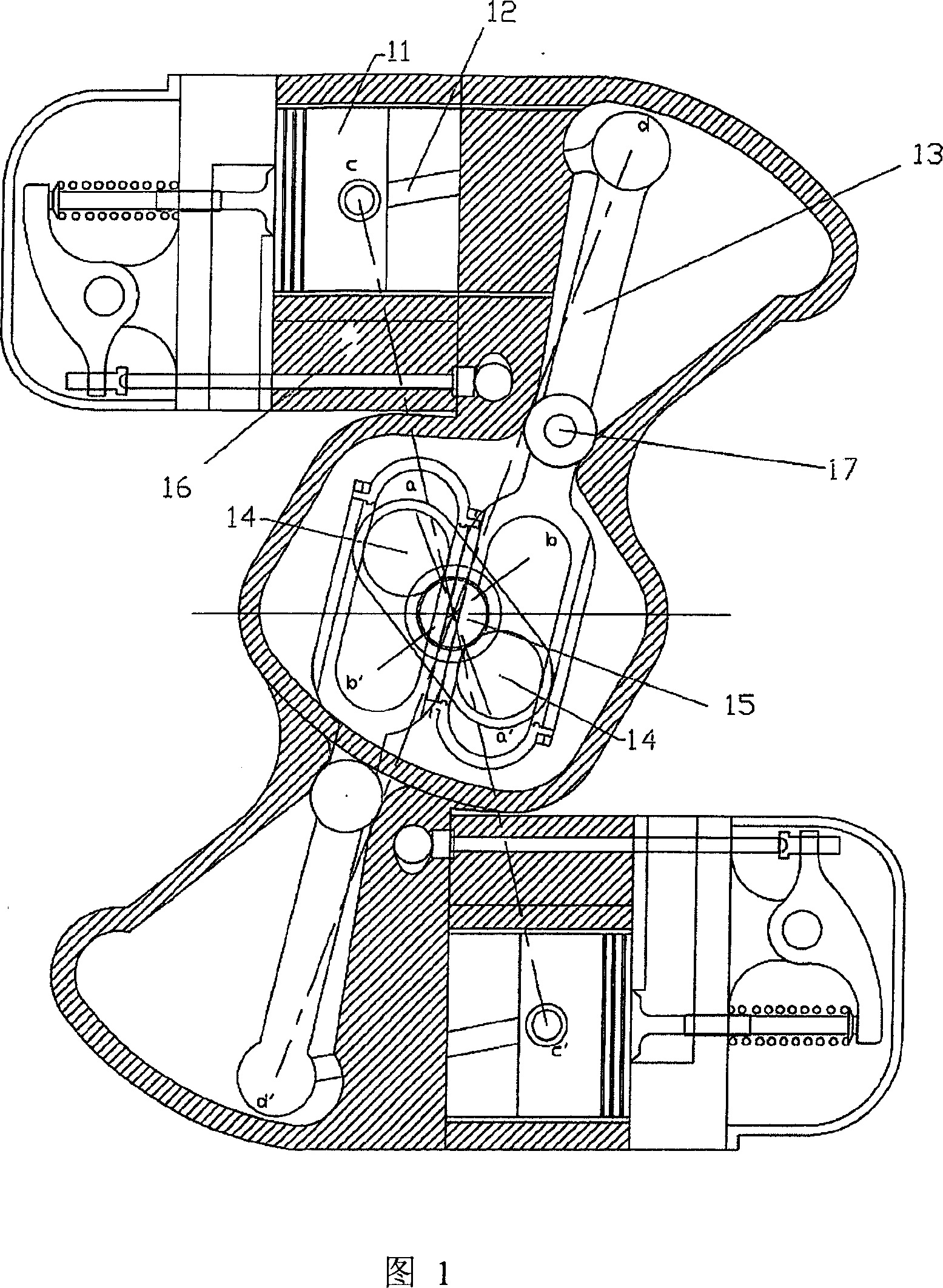 Balanced rotary engine