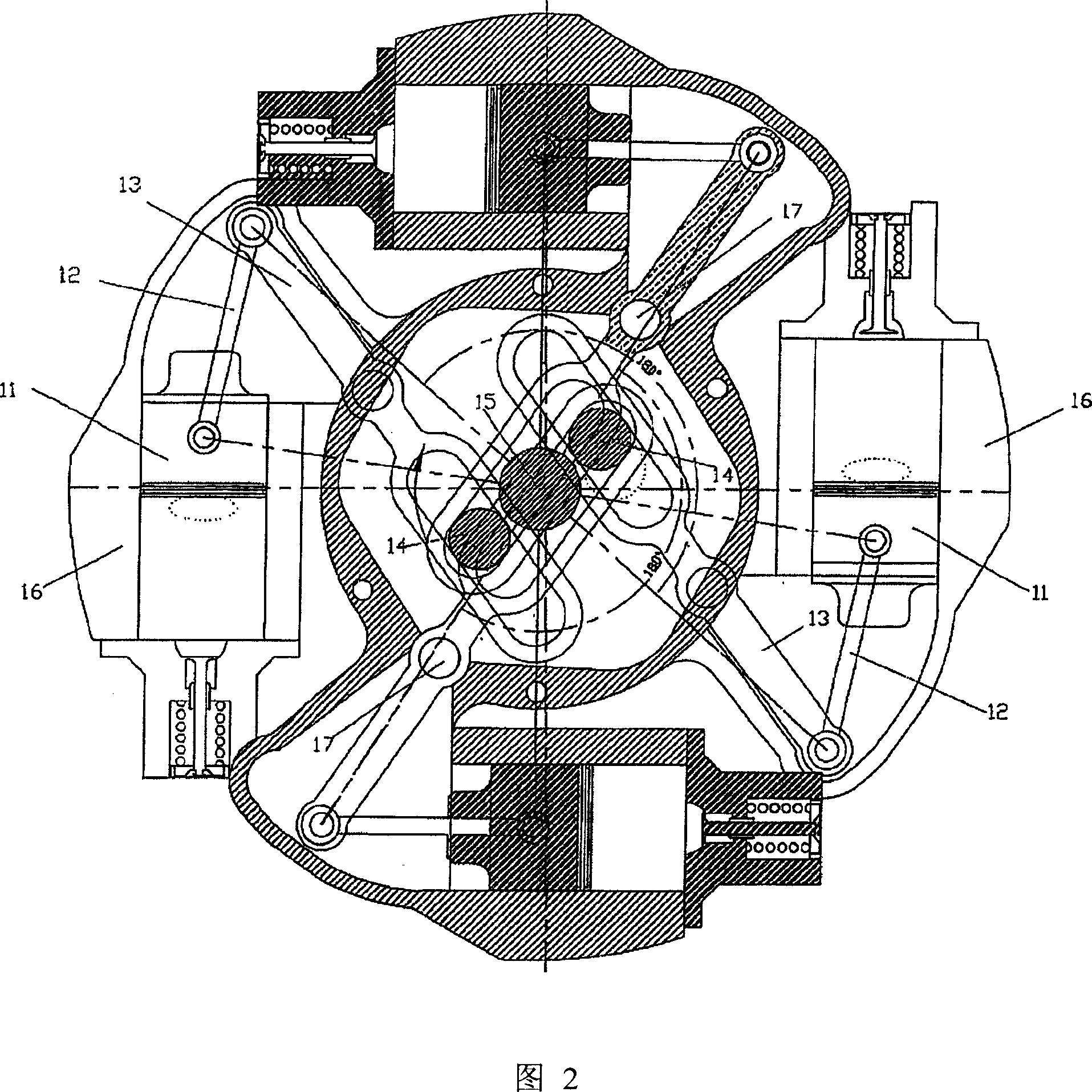 Balanced rotary engine