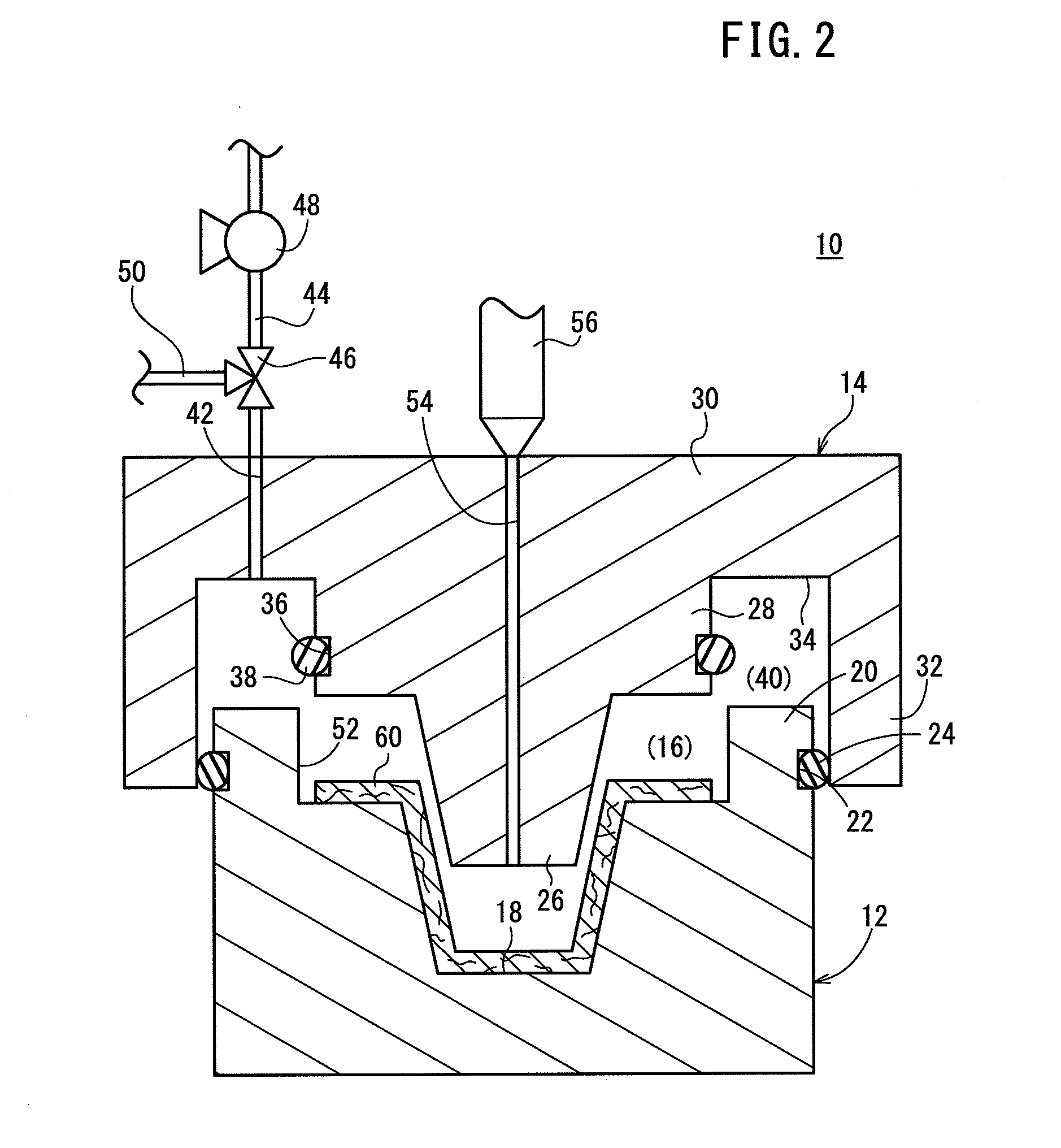 Method and apparatus for producing molded article of fiber-reinforced plastic