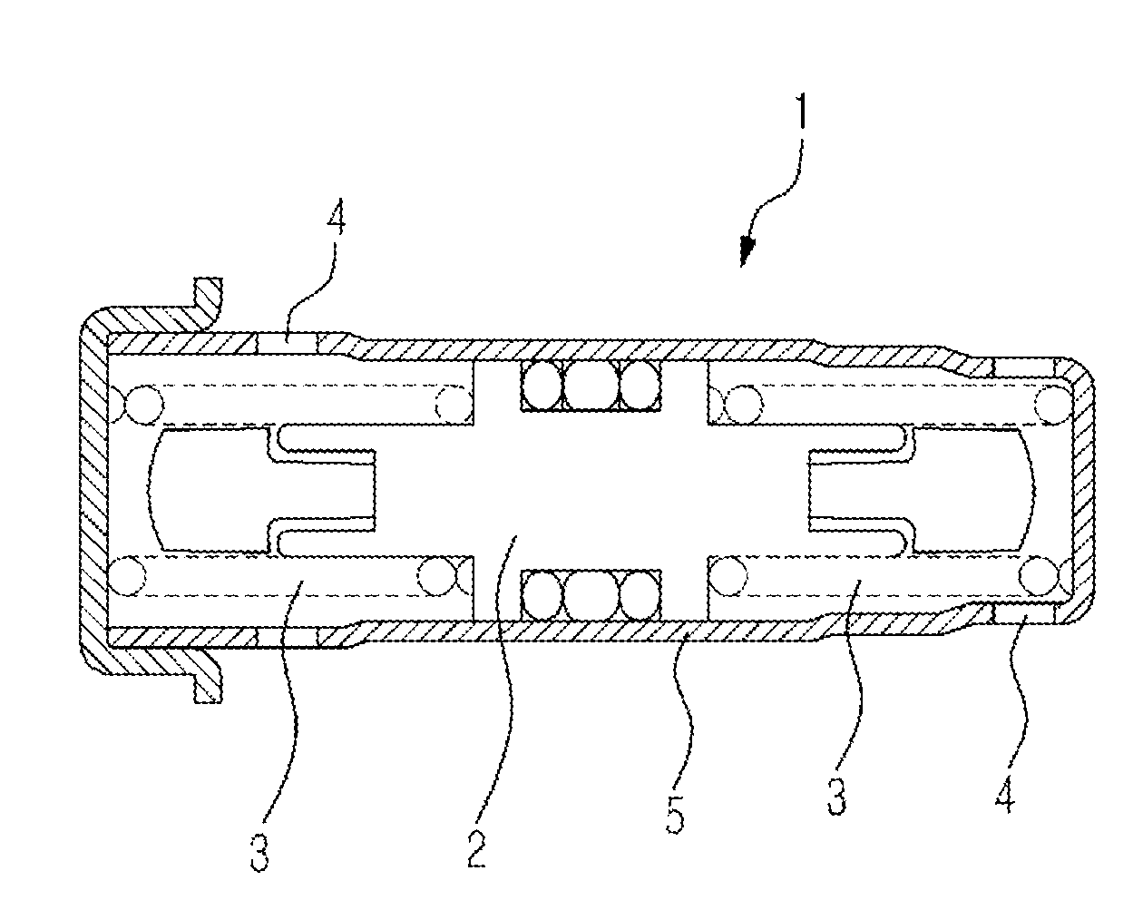 Pressure damping device for brake system