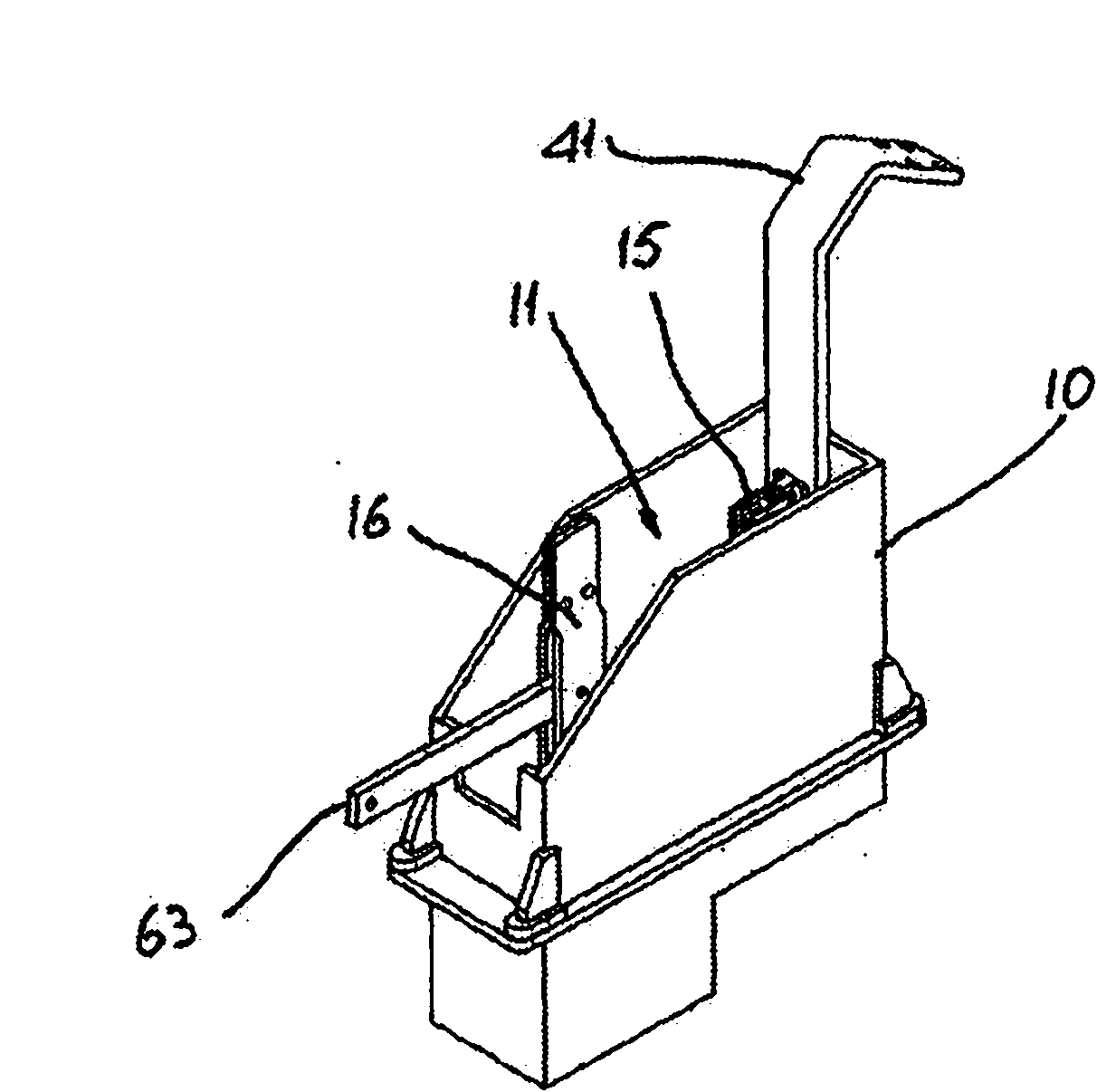 Three-positions disconnector for medium voltage panels