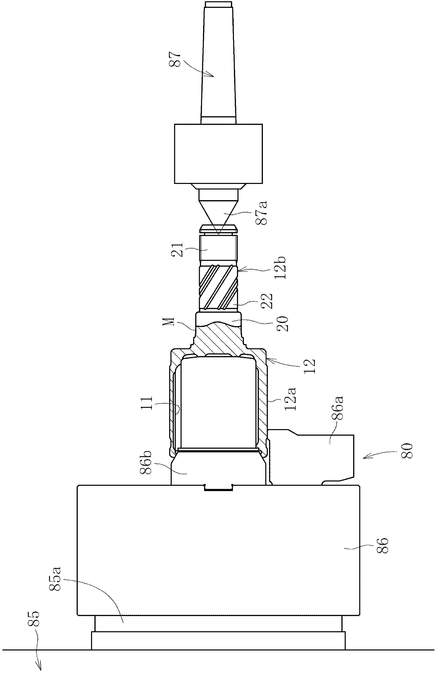 Method of machining sealing surface