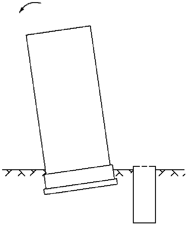 Straightening and strengthening method for shallow-buried foundation buildings of inclined disaster-damaged box rafts