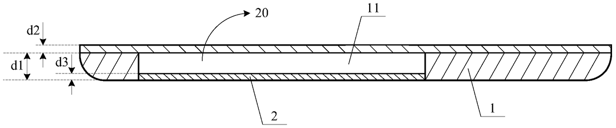 Electronic equipment and its shell structure