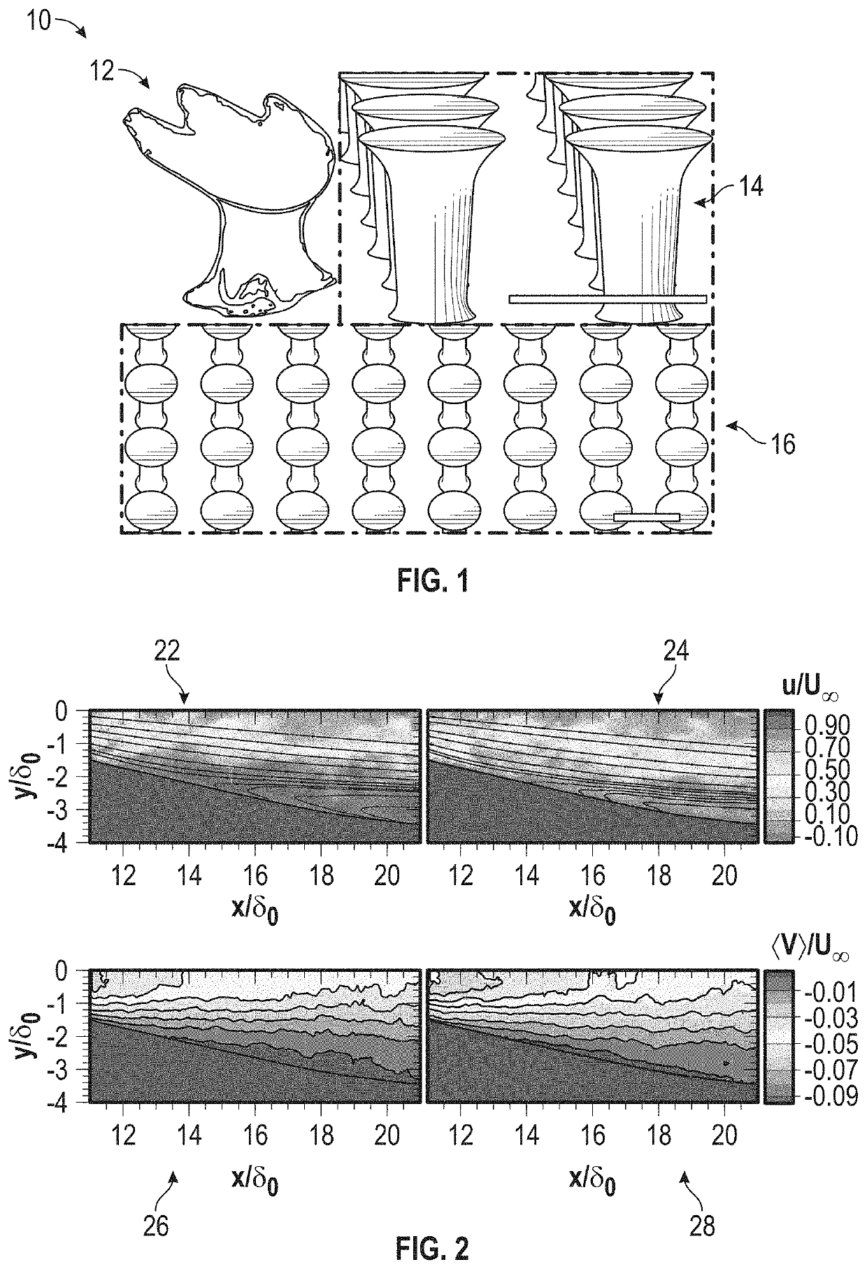 Surface coating for reduction of aerodynamic noise and vibrations