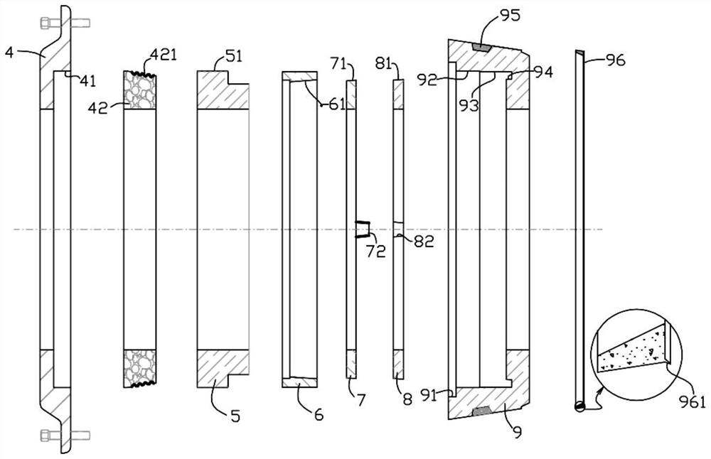 Flame-proof structure at cable joint of telecommunication equipment