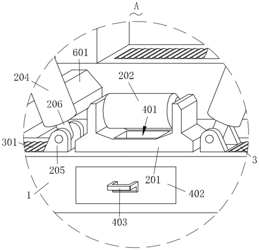 Split type rolling shaft pipeline support for electric power laying