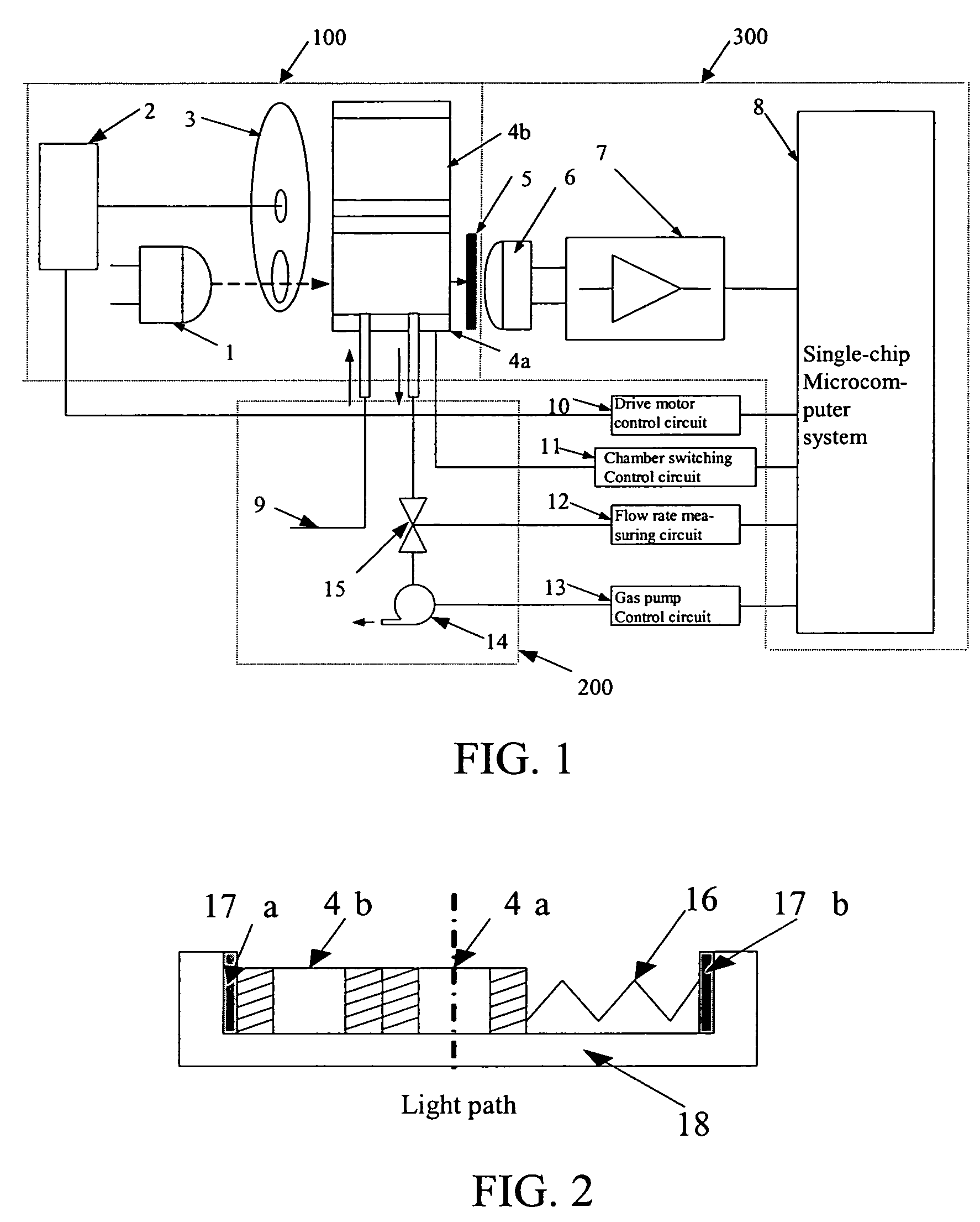 Method and apparatus for detecting gas concentration with infrared absorption characteristics