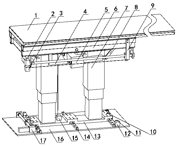 Radiotherapy treatment table