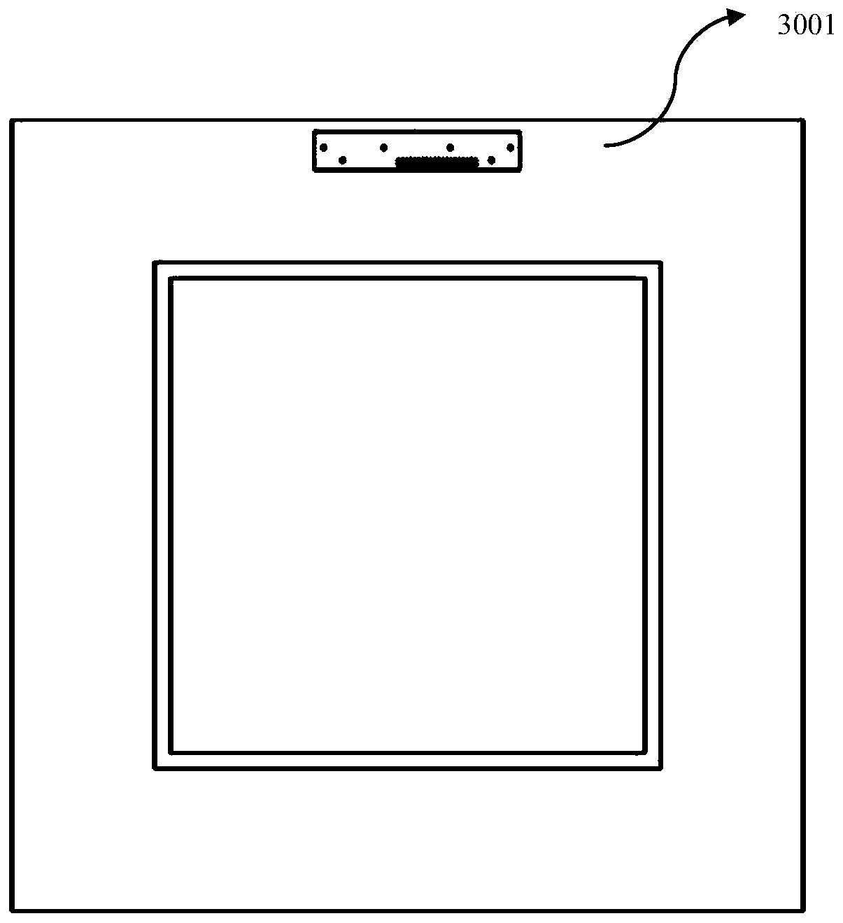 Rapid detection device for liquid crystal antenna panel