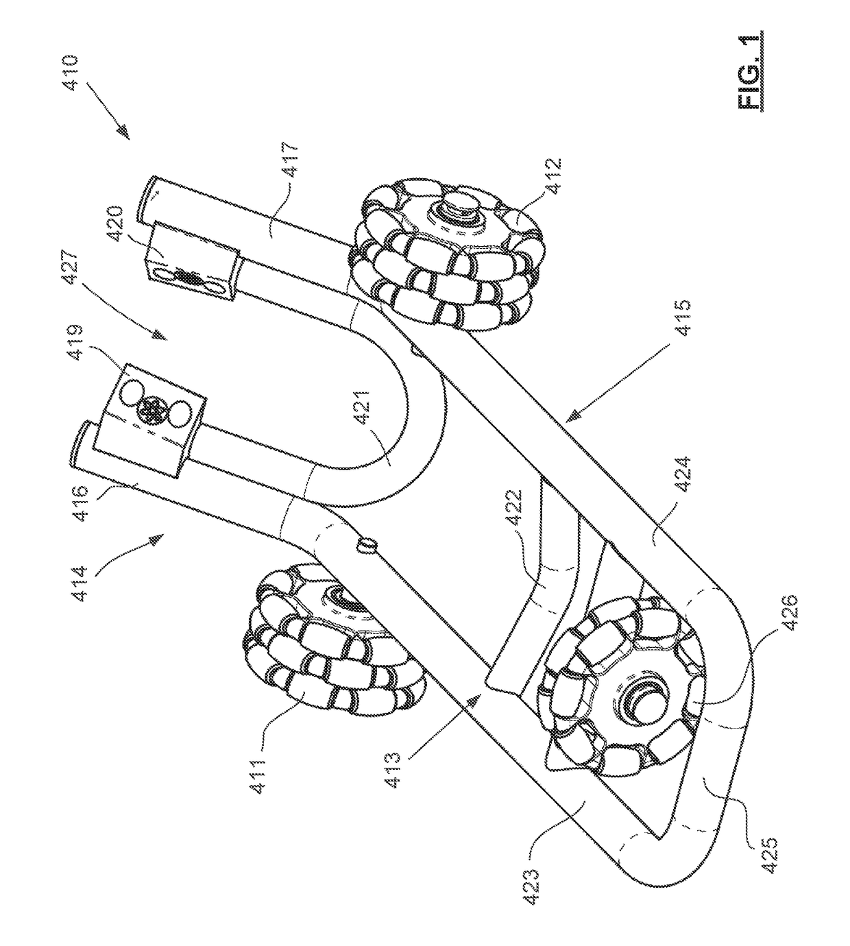 Improved apparatus for maneuvering parked motorcycles and motor scooters