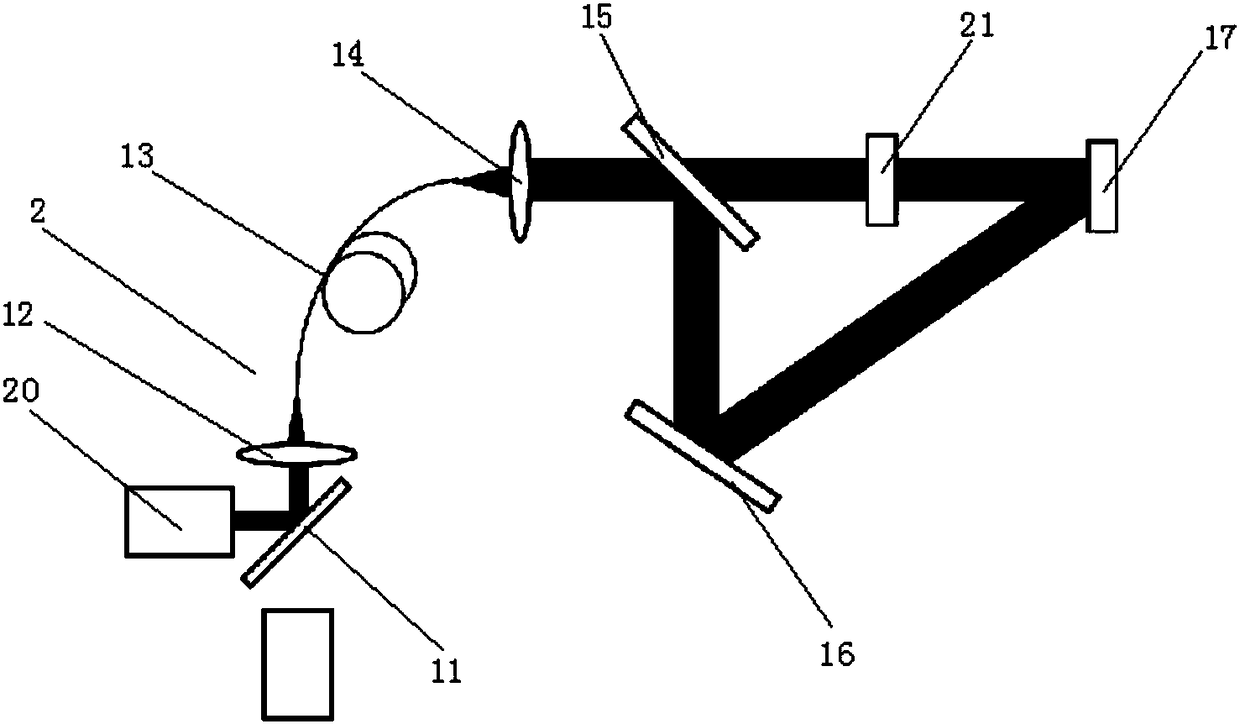 A sted super-resolution microscopy system and microscopy method for volume holographic restoration of scanning beams