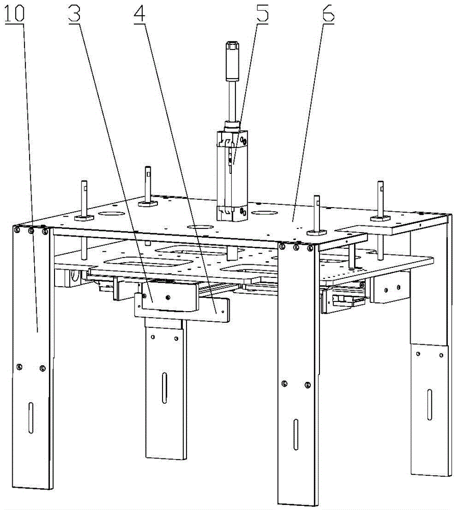 Electronic product production line and voltage withstand test system thereof