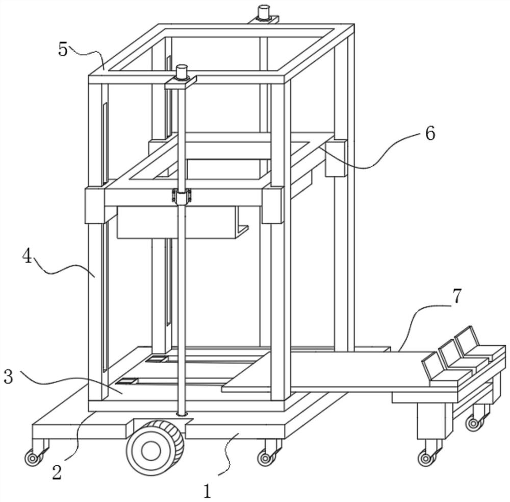 Nuclear power station alternating-current power distribution debugging intelligent robot