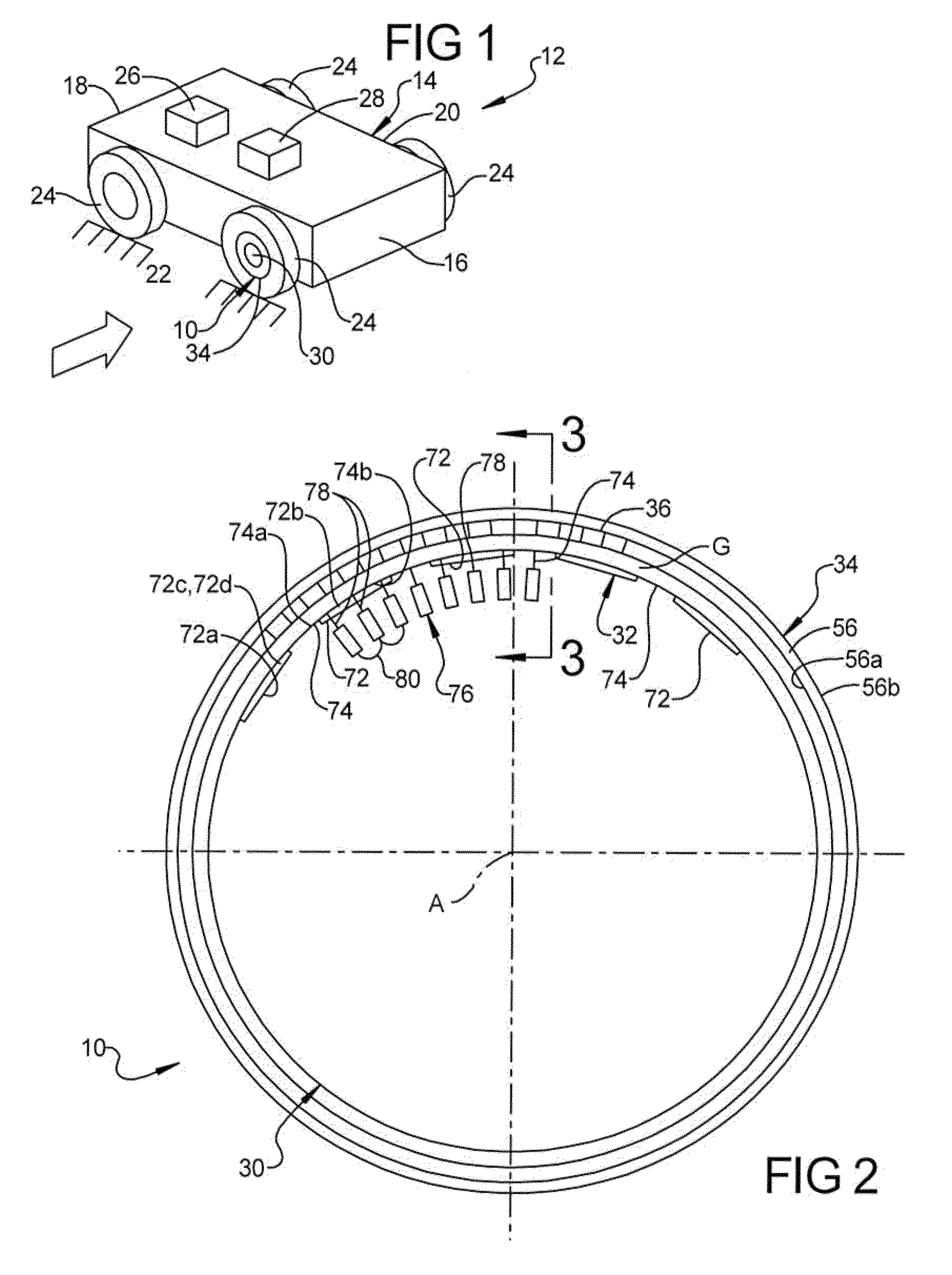 Motor/generator structure