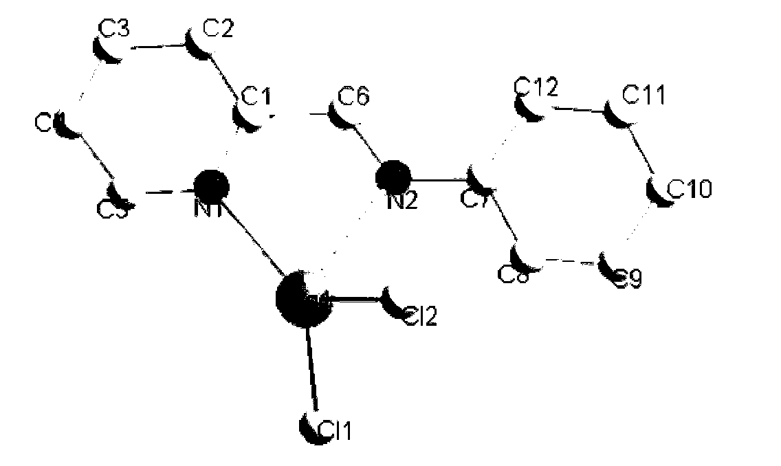 Schiff base mercury metal complexes emitting blue fluorescence and preparation method thereof