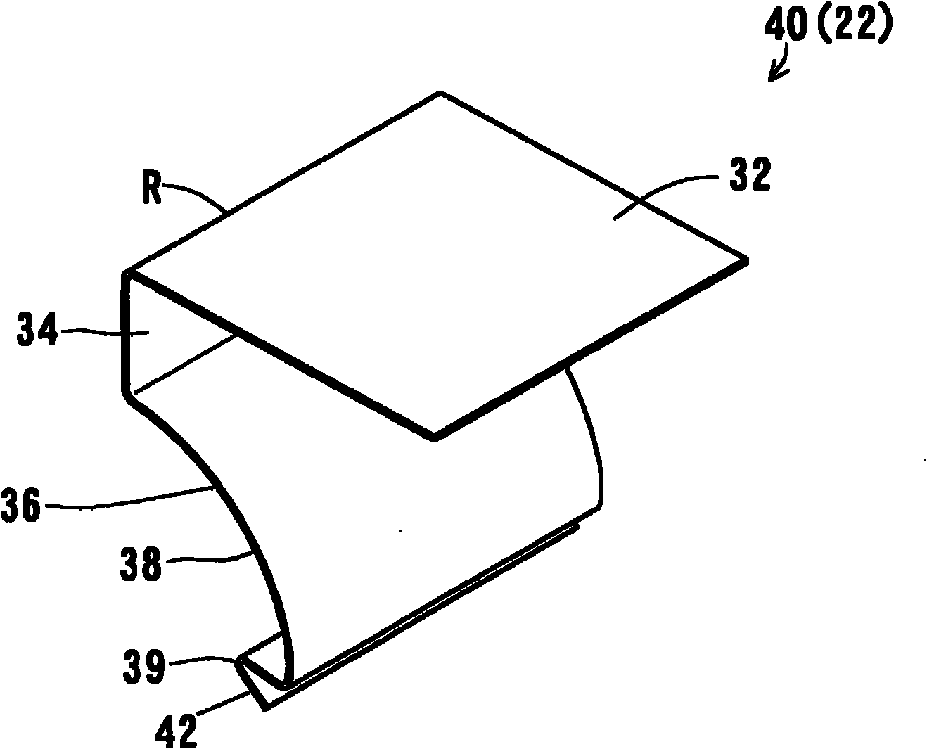 Panel mounting device, mounting method and mounting accessory