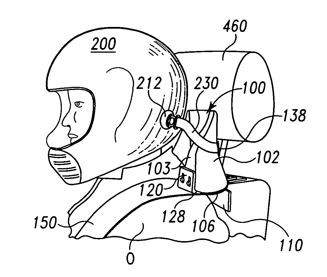 Head and neck restraint system and device