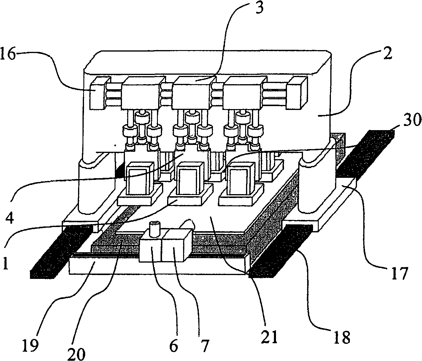 Inkjet head device