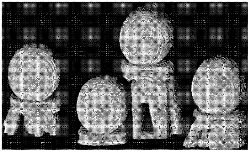 Method for processing errors generated by point cloud registration in process of surface reconstruction of measuring object by using ground laser scanning technique