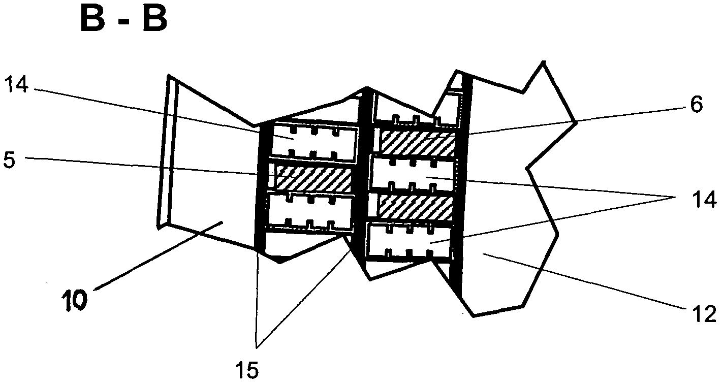 Winding overhang support of an electrical machine