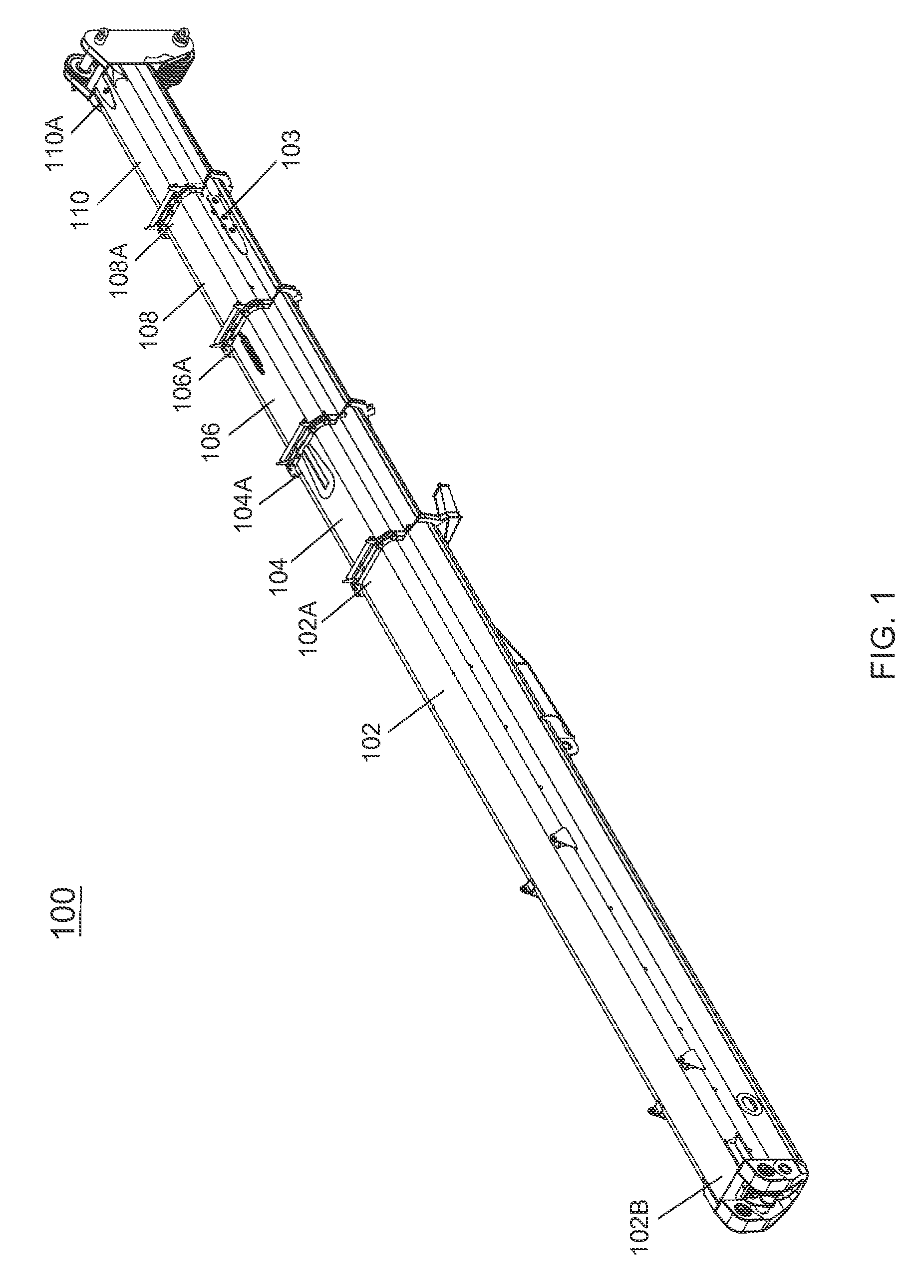 Nested sheave arrangement for a telescopic boom and applications of same