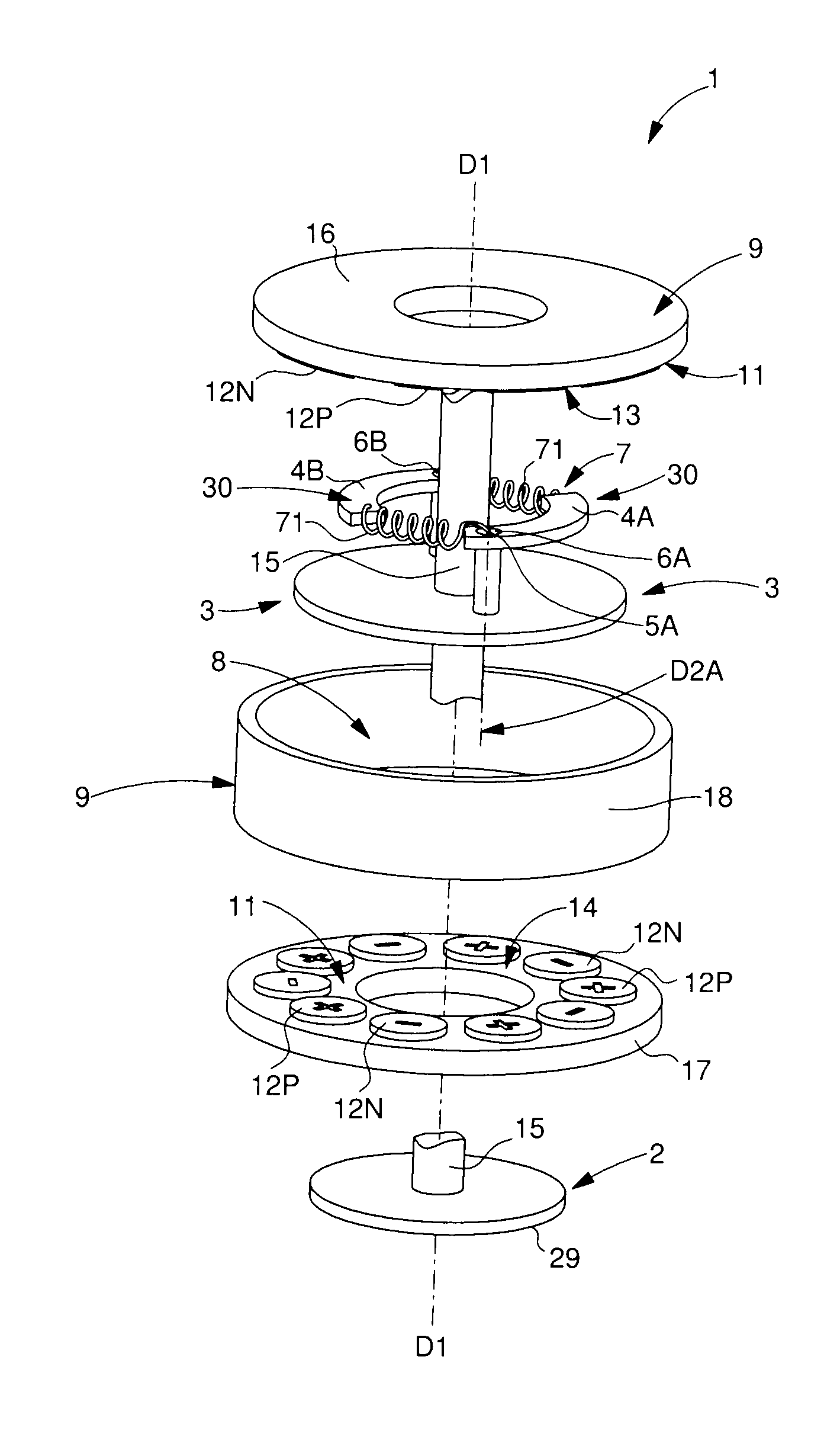 Governor for a timepiece wheel set or strike wheel set