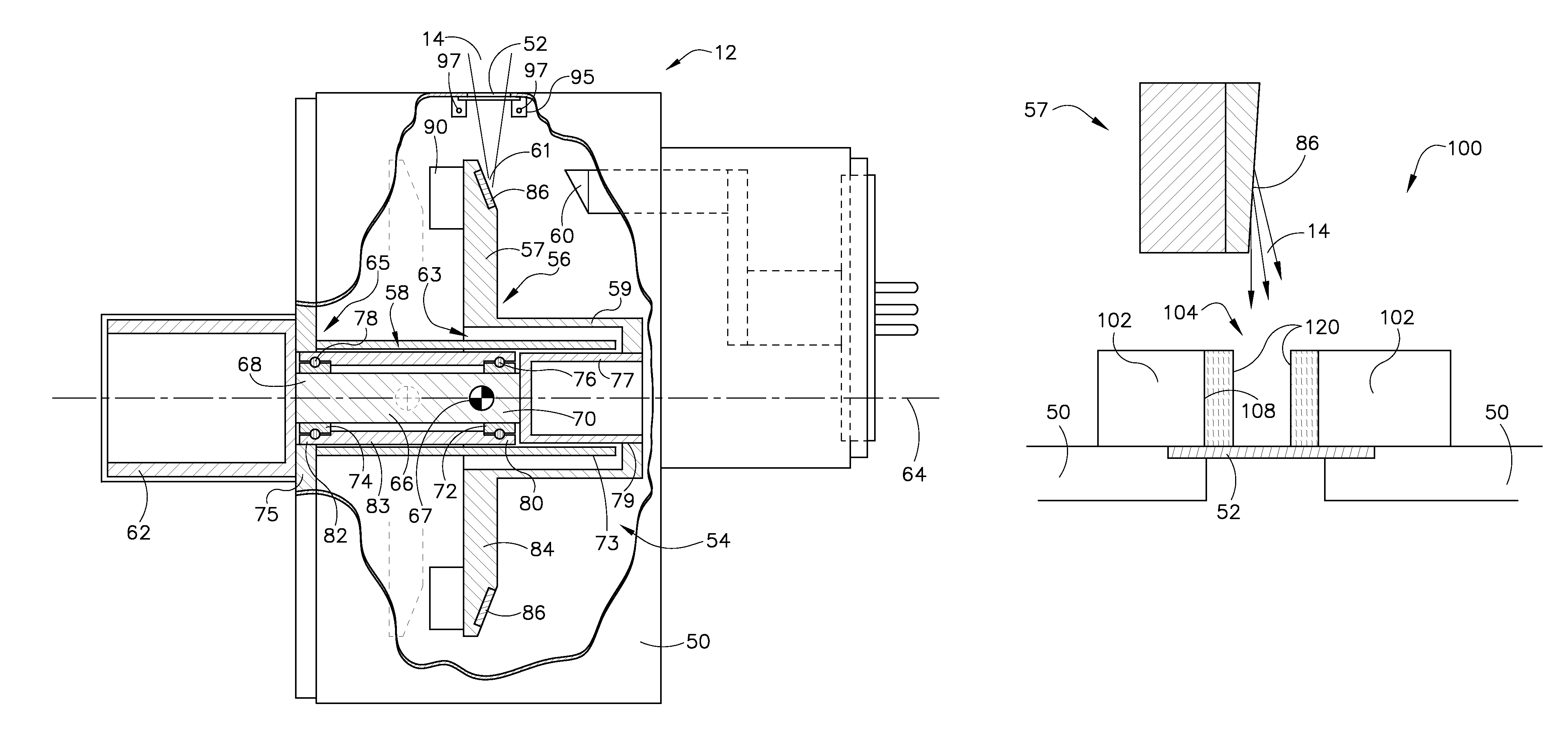 Apparatus for reducing kV-dependent artifacts in an imaging system and method of making same