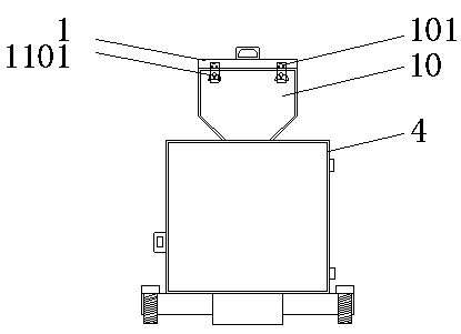 Feeding device for grain dryer