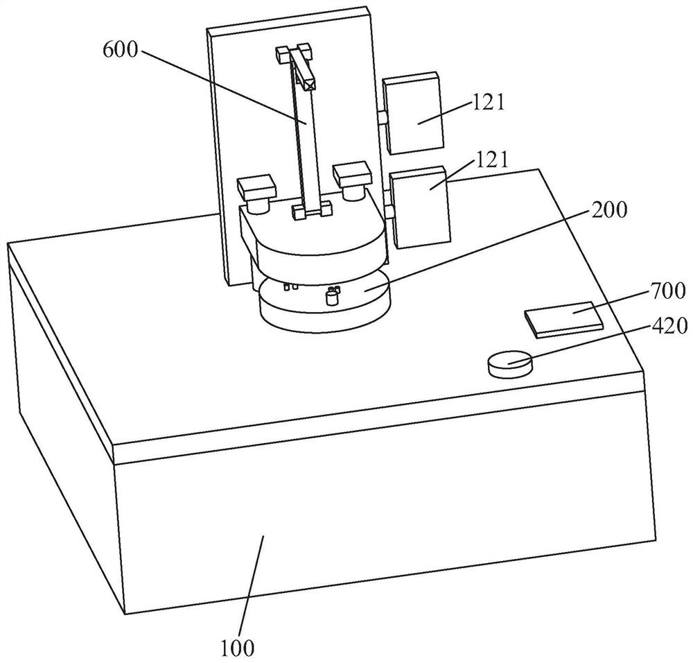 Test equipment and test method for cooperative mechanical arm driving power board