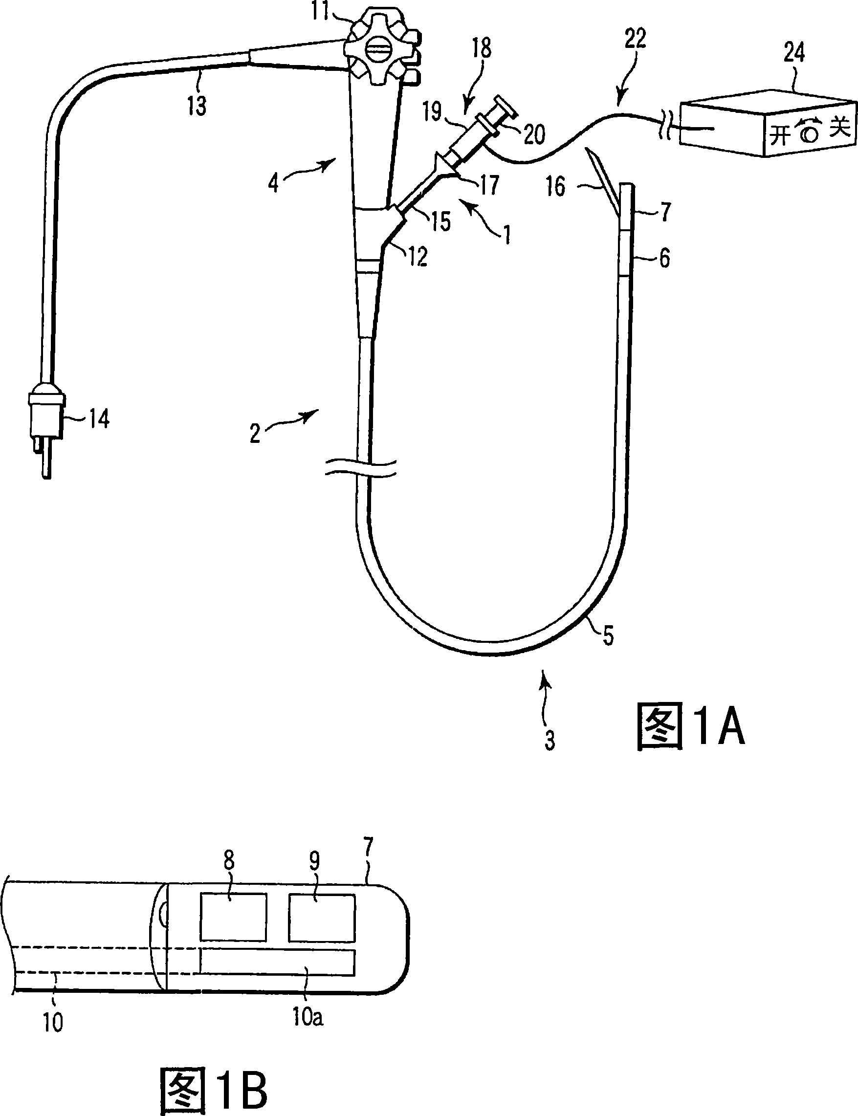 Endoscopic therapeutic device, living body tissue analyzing and processing system, and sample-taking method for tissue analysis process