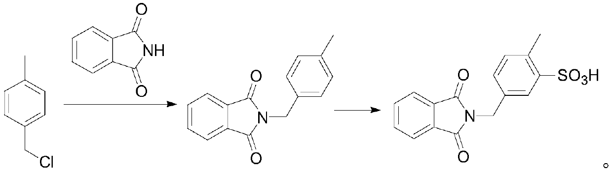 2-(4-methylbenzyl)-1H-isoindole-1,3-dione derivative and synthesis method thereof